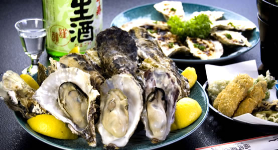 岡山県牛窓町福岡屋旅館：牡蠣料理のご紹介トップ画像